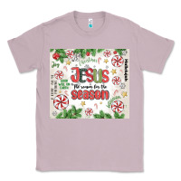 Lilac christian christmas  jesus the reason Classic Tee - MaliasSmallBusiness