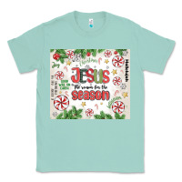 Seafoam christian christmas  jesus the reason Classic Tee - MaliasSmallBusiness