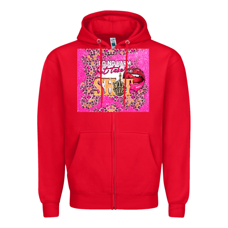 Do No Harm But Take No Shit Zipper Hoodie by TumblerDesignByShophia | Teevron