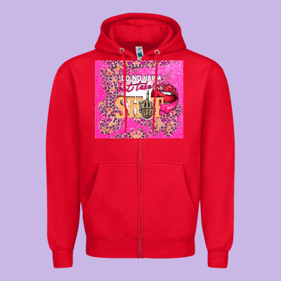 Do No Harm But Take No Shit Zipper Hoodie Designed By Tumblerdesignbyshophia