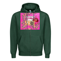 Sports Green do no harm but take no shit Zipper Hoodie - TumblerDesignByShophia