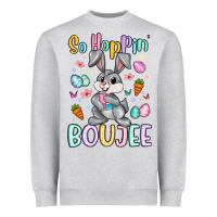 Heather Grey so hoppin boujee Heavyweight Sweatshirt - Artiststas