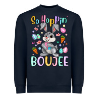 Navy so hoppin boujee Heavyweight Sweatshirt - Artiststas