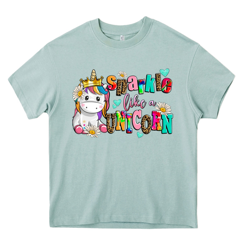 Sparkle Like A Unicorn Heavy Core Tee by AdoDesignShop | Teevron