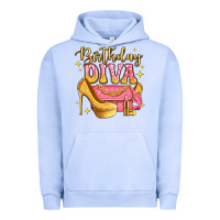 Pigment Grape Ice birthday diva pink and gold glitter Urban Hoodie - LillyAllenDesigns