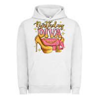 Pigment Lunar Rock birthday diva pink and gold glitter Urban Hoodie - LillyAllenDesigns