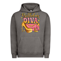 Pigment Tornado birthday diva pink and gold glitter Urban Hoodie - LillyAllenDesigns
