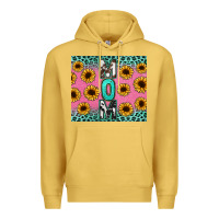 Antique Gold Mom sunflower glitter Premium Hoodie - CowGirlArtShop