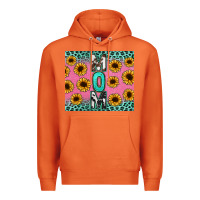 Mom Sunflower Glitter Premium Hoodie | Teevron