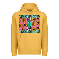 Mustard Mom sunflower glitter Premium Hoodie - CowGirlArtShop