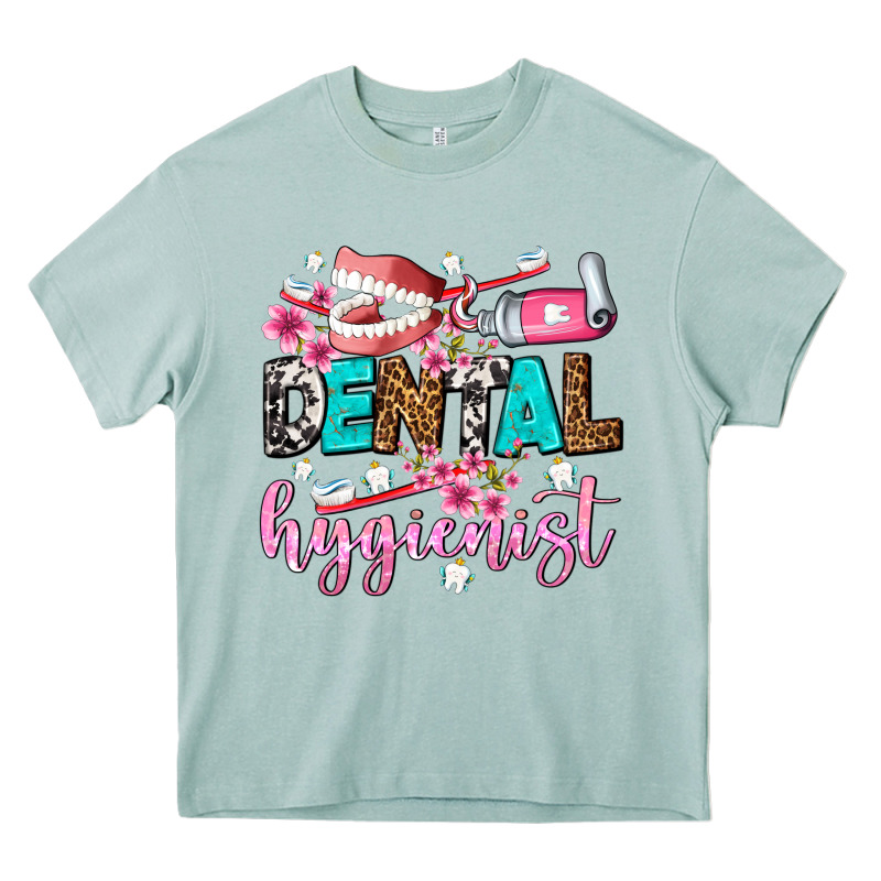 Dental Hygienist Heavy Core Tee by AdoDesignShop | Teevron
