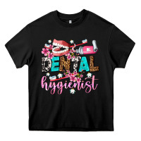 Black dental hygienist Heavy Core Tee - AdoDesignShop