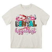 Cream dental hygienist Heavy Core Tee - AdoDesignShop