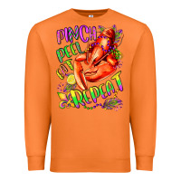 Carrot pinch peel eat repeat mardi gras olivia Premium Sweatshirt - OliviaCreatesArt