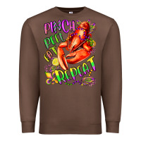 Chestnut pinch peel eat repeat mardi gras olivia Premium Sweatshirt - OliviaCreatesArt