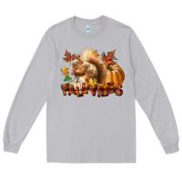 Moon Dust Fall Vibes Squirrel Long Sleeve Tee - LillyAllenDesigns