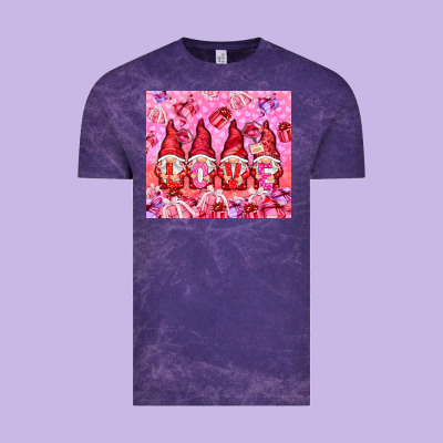 Love Gnomies With Gift Boxes Vintage Tee Designed By Nancycooperartshop