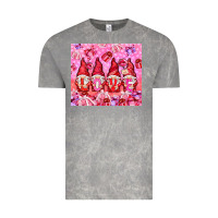 Cloud Rock love gnomies with gift boxes Vintage Tee - NancyCooperArtShop