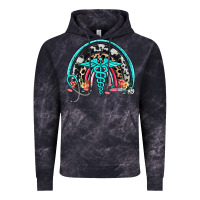 Cloud Black nurse rainbow Vintage Hoodie - NancyCooperArtShop