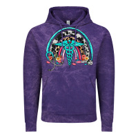 Cloud Purple nurse rainbow Vintage Hoodie - NancyCooperArtShop
