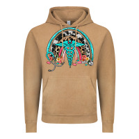 Vintage Camel nurse rainbow Vintage Hoodie - NancyCooperArtShop