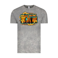 Cloud Rock kansas owl sunset sunflower map Vintage Tee - JahusDesignShop