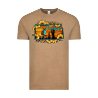 Vintage Coffee kansas owl sunset sunflower map Vintage Tee - JahusDesignShop