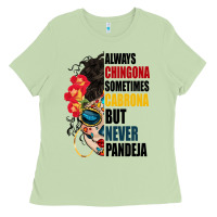 Matcha always chingona sugar skull Ladies Tee - BundleAndBundleShop
