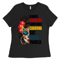 Black always chingona sugar skull Ladies Tee - BundleAndBundleShop