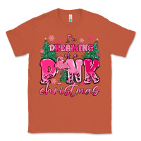 Copper i'm dreaming of a pink christmas flamingo Classic Tee - MaliasSmallBusiness