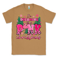 Toasted Coconut i'm dreaming of a pink christmas flamingo Classic Tee - MaliasSmallBusiness