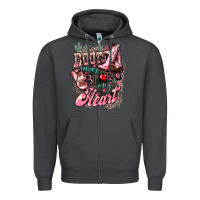 Smoke Boots never broke my heart Zipper Hoodie - HowdyJamesFarm