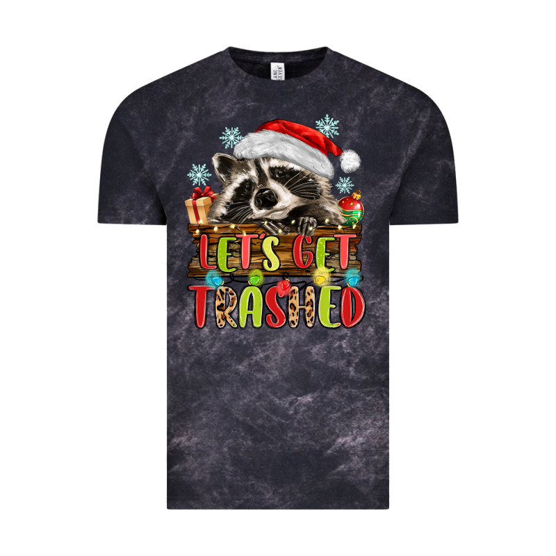 Lets Get Trashed With Raccoon Vintage Tee by MaliasSmallBusiness | Teevron