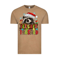 Vintage Coffee lets get trashed with raccoon Vintage Tee - MaliasSmallBusiness