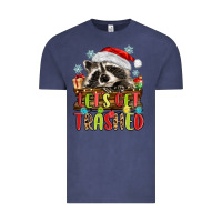 Vintage Denim lets get trashed with raccoon Vintage Tee - MaliasSmallBusiness