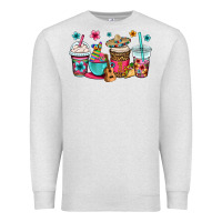 Oatmeal Heather mexico fiesta coffee cups Premium Sweatshirt - OliviaCreatesArt