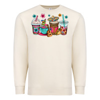 Sandshell mexico fiesta coffee cups Premium Sweatshirt - OliviaCreatesArt