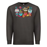 Smoke mexico fiesta coffee cups Premium Sweatshirt - OliviaCreatesArt