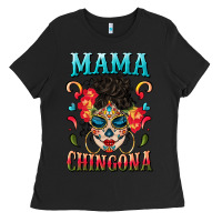 Black mama chingona Ladies Tee - BundleAndBundleShop