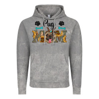 Cloud Rock western pug mom Vintage Hoodie - RanaPortraitStore