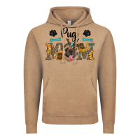 Vintage Coffee western pug mom Vintage Hoodie - RanaPortraitStore