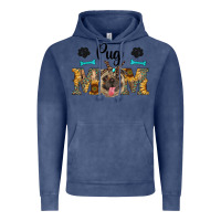Vintage Denim western pug mom Vintage Hoodie - RanaPortraitStore
