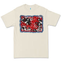Bone bandana cowhide denim background Premium Tee - AdoDesignShop