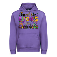 Tulip bead up bitches it s mardi gras Urban Hoodie - LillyAllenDesigns