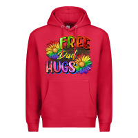 Cardinal Free dad hugs Premium Hoodie - CowGirlArtShop