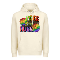 Sandshell Free dad hugs Premium Hoodie - CowGirlArtShop