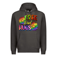 Smoke Free dad hugs Premium Hoodie - CowGirlArtShop