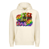 Tofu Free dad hugs Premium Hoodie - CowGirlArtShop