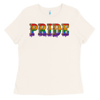 Bone pride lgbtq glitter Ladies Tee - Artiststas