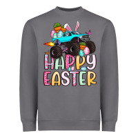 Storm monster truck happy easter Heavyweight Sweatshirt - Artiststas